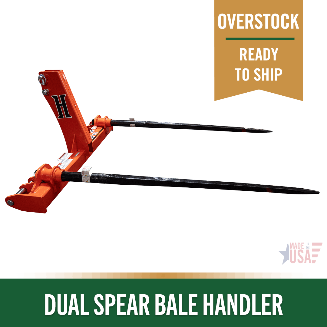 Dual Spear Bale Handler